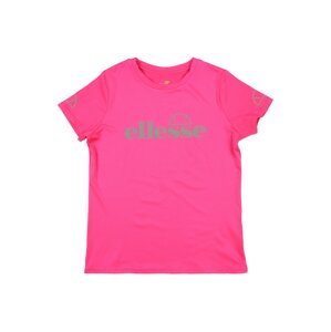 ELLESSE Tričko 'Fittina'  pink / šedá / bílá