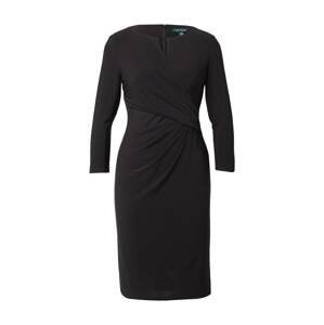 Lauren Ralph Lauren Pouzdrové šaty 'Carlonda'  černá
