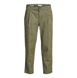 JACK & JONES Chino kalhoty 'Bill Rico'  zelená