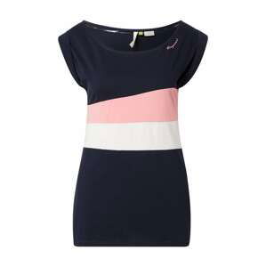 Ragwear Tričko 'TARONIA'  námořnická modř / bílá / světle růžová