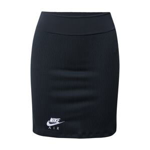 Nike Sportswear Sukně  černá / bílá