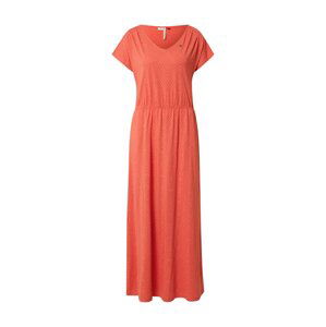 Ragwear Letní šaty 'DWYN'  oranžově červená / bílá