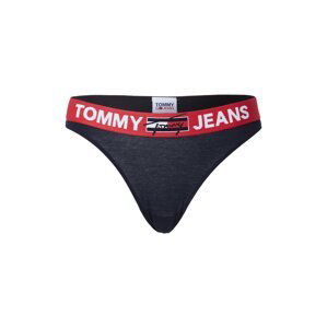 Tommy Hilfiger Underwear Tanga  ohnivá červená / černý melír / bílá