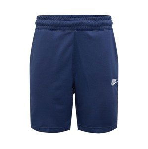 Nike Sportswear Kalhoty 'Tribute'  námořnická modř / bílá