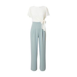 Forever New Petite Jumpsuit 'Alia'  bílá / světlemodrá