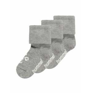 Hummel Ponožky 'Sora'  šedý melír / bílá