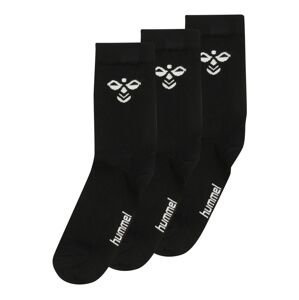 Hummel Ponožky 'Sutton'  černá / bílá