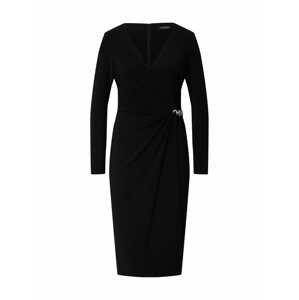 Lauren Ralph Lauren Koktejlové šaty 'KINA'  černá