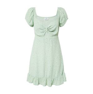 Cotton On Letní šaty 'CASEY'  mátová / bílá / růžová