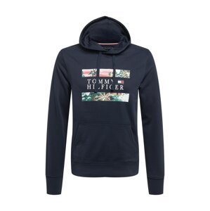 TOMMY HILFIGER Mikina 'HAWAIIAN FLAG HOODY'  noční modrá / mix barev