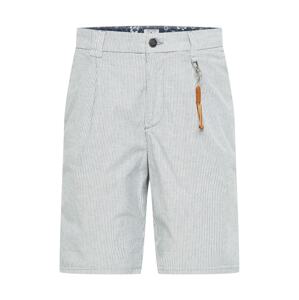 JACK & JONES Chino kalhoty 'Milton AKM'  námořnická modř / bílá