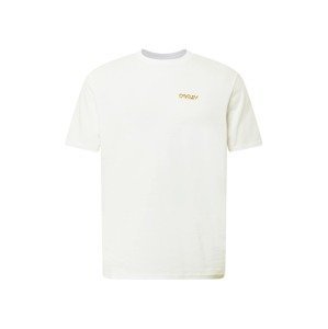 OAKLEY Funkční tričko  béžová / zlatě žlutá / bílá