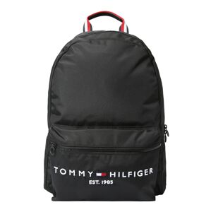 TOMMY HILFIGER Batoh  tmavě modrá / ohnivá červená / černá / bílá