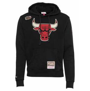 Mitchell & Ness Sweatshirt  černá / červená / béžová