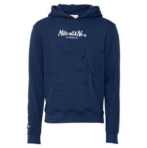 Mitchell & Ness Mikina  námořnická modř / bílá