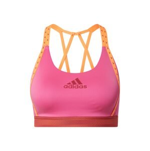 ADIDAS PERFORMANCE Sportovní podprsenka  pink / žlutá / oranžová