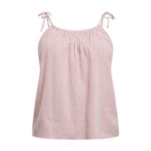 Vero Moda Curve Top 'ANNABELLE'  krémová / pink