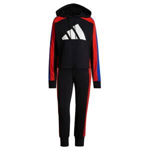 ADIDAS PERFORMANCE Joggingová souprava  černá / bílá / červená / modrá