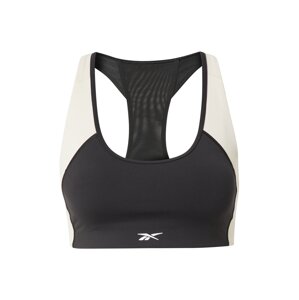 Reebok Sport Sportovní podprsenka  černá / bílá