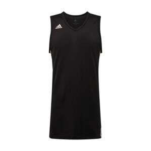 ADIDAS SPORTSWEAR Funkční tričko  černá / bílá