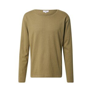 DAN FOX APPAREL Tričko 'Lino'  khaki