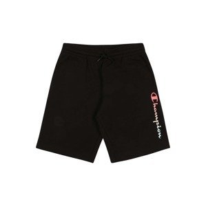 Champion Authentic Athletic Apparel Kalhoty  černá / bílá / růžová