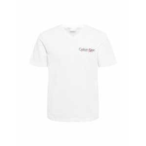 Calvin Klein Tričko 'PRIDE'  bílá / černá / karmínově červené / svítivě modrá / mátová