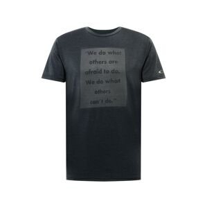 OAKLEY Funkční tričko  černá / bílá