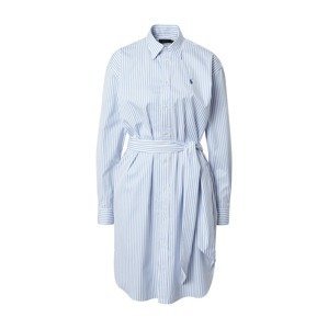 Polo Ralph Lauren Košilové šaty  modrá / bílá