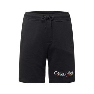 Calvin Klein Kalhoty 'PRIDE'  černá / mix barev