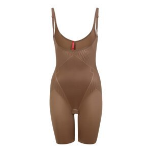 SPANX Stahovací body  hnědá