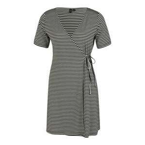 Vero Moda Petite Letní šaty 'KATE'  černá / světle šedá