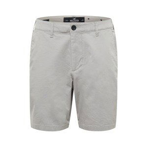 HOLLISTER Chino kalhoty  světle šedá