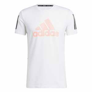 ADIDAS SPORTSWEAR Funkční tričko  broskvová / černá / bílá