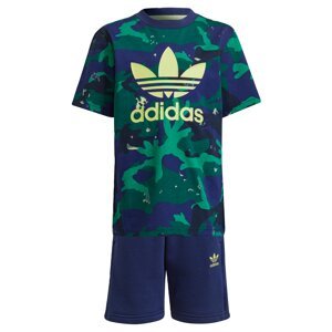 ADIDAS ORIGINALS Joggingová souprava  námořnická modř / žlutá / nefritová / tmavě zelená