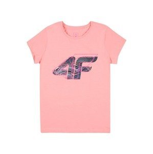 4F Funkční tričko  růžová / černá / fialová / modrá