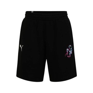 PUMA Sportovní kalhoty 'NEYMAR'  černá / světle růžová / světlemodrá / bílá