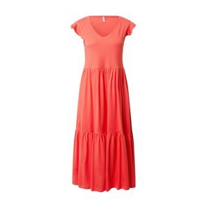 ONLY Letní šaty 'MAY'  korálová / červená