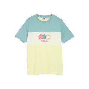 FILA Tričko 'Bebbels'  žlutá / modrá / bílá / pink