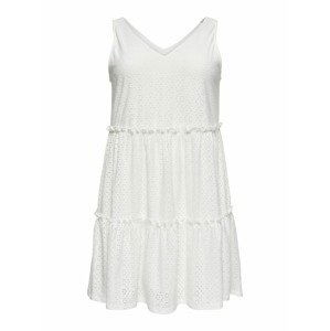 ONLY Carmakoma Letní šaty  bílá