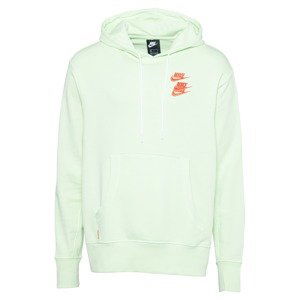 Nike Sportswear Mikina  limetková / oranžová / zelená / černá