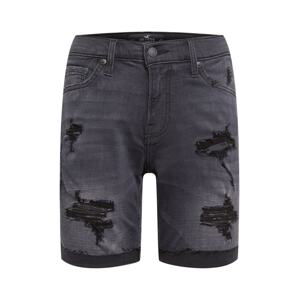 HOLLISTER Shorts  černá džínovina