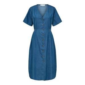 Selected Femme Petite Košilové šaty 'SLFCLARISA'  nebeská modř