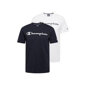 Champion Authentic Athletic Apparel Tričko  bílá / modrá