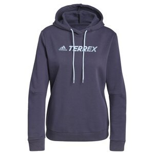 adidas Terrex Sportovní mikina  marine modrá / bílá / světlemodrá