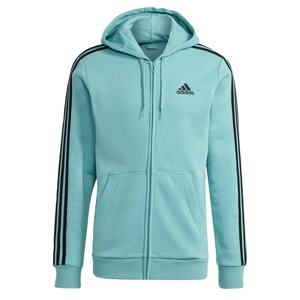 ADIDAS PERFORMANCE Sportovní mikina s kapucí  tyrkysová / černá