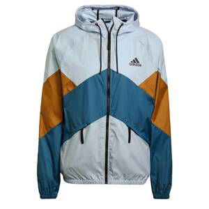 ADIDAS PERFORMANCE Outdoorová bunda  azurová / karamelová / nebeská modř