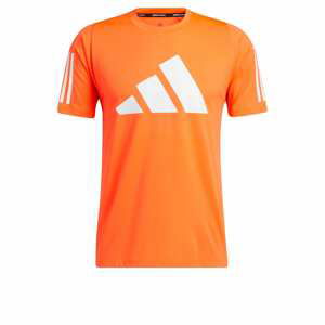 ADIDAS PERFORMANCE Funkční tričko 'FreeLift'  oranžová / bílá