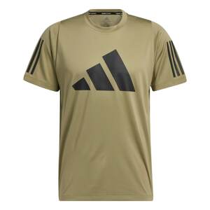 ADIDAS PERFORMANCE Funkční tričko 'FreeLift'  khaki / černá