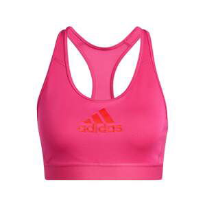 ADIDAS PERFORMANCE Sportovní podprsenka  fuchsiová / červená